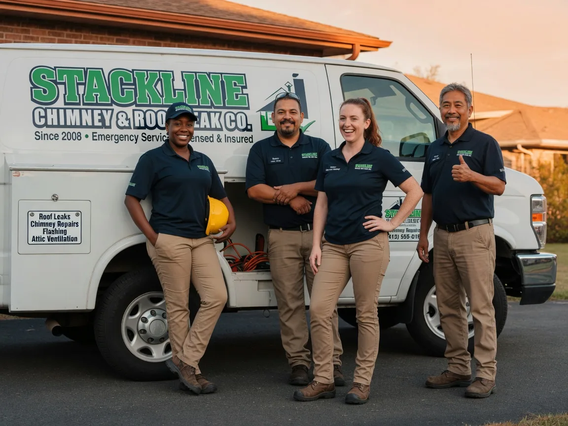 Chimney flashing repair company in Romulus, MI